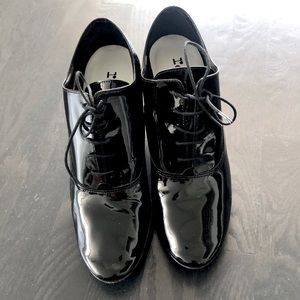 Repetto vernis loafers with a wedge